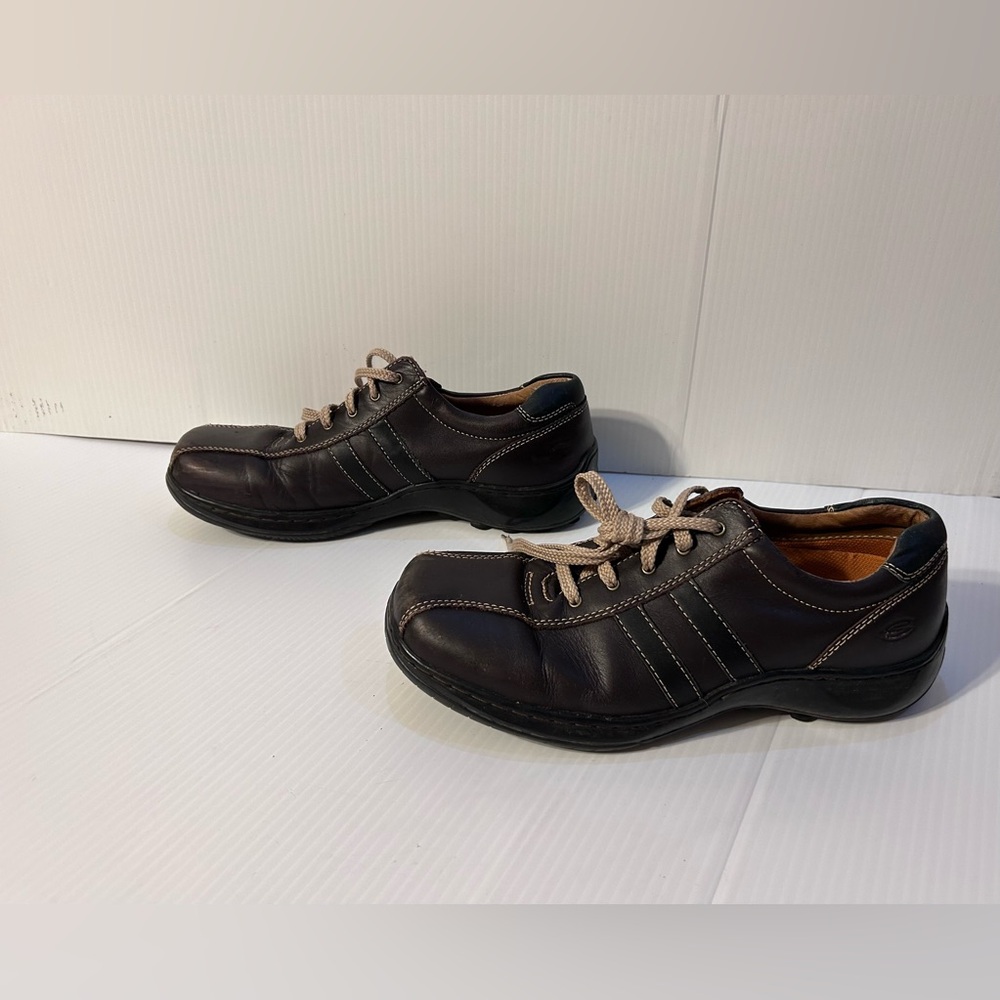 Skechers S/N 4400 Brown leather casual sneaker shoe size 9.5